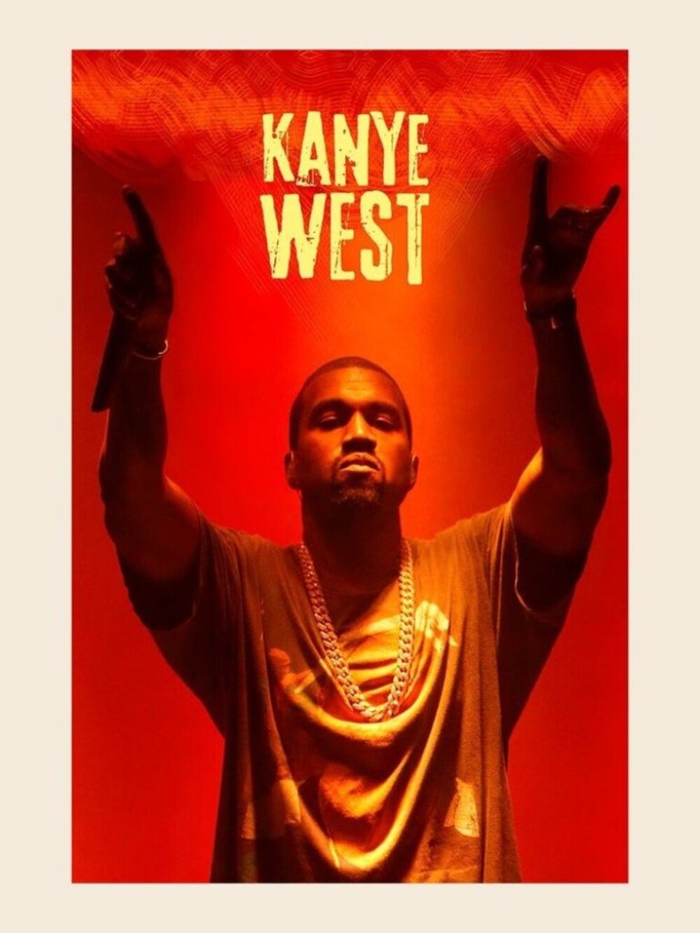 Kanye West Rapper Poster_